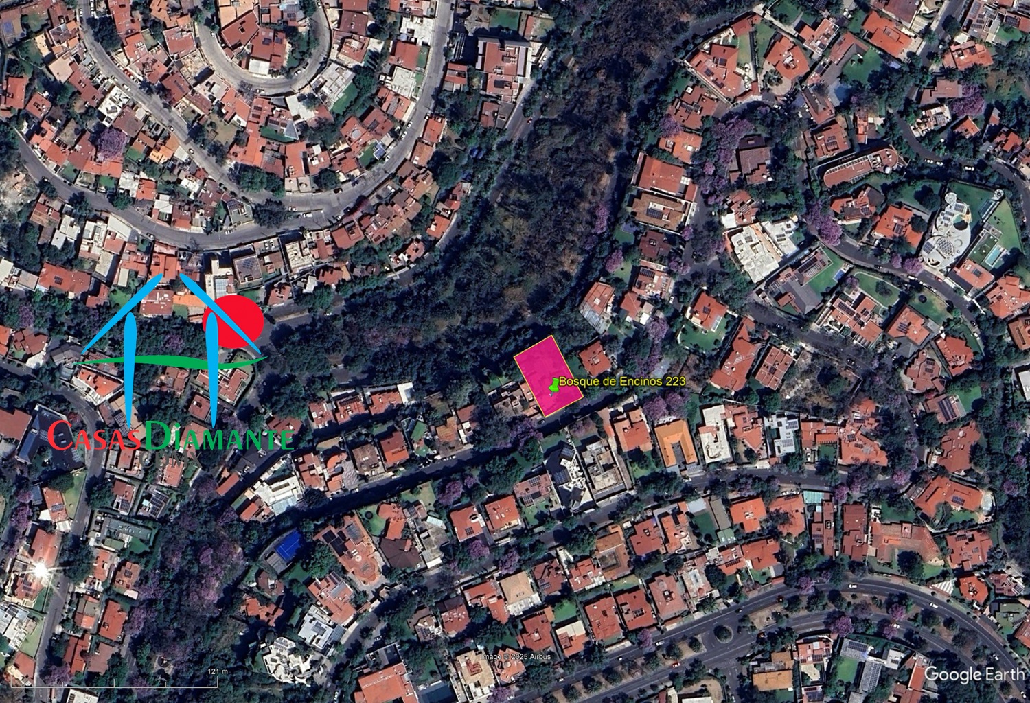 Bosques de las Lomas Terreno Jaguar BBC - Vista satelital 6